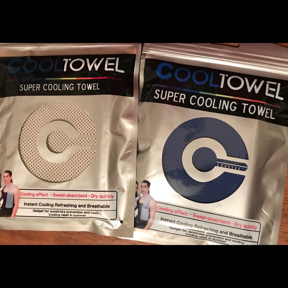 💓3/$15 Cooling towel pack absorbent set new workout towel fitness travel